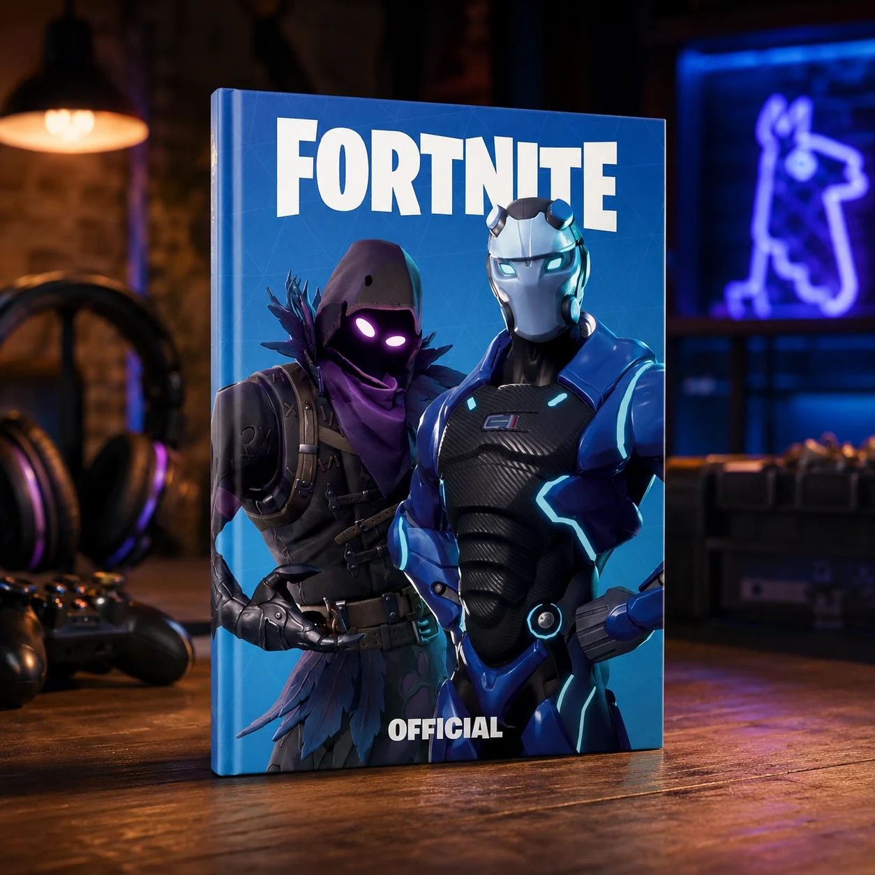 Fortnite Official. Ворон. Блокнот у лінію