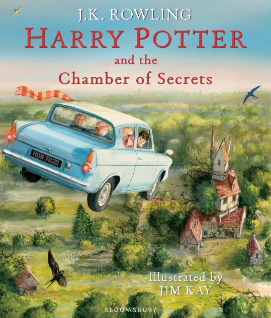 Harry Potter and the Chamber of Secrets. Illustrated Edition (Hardcover) — Джоан Ролінґ