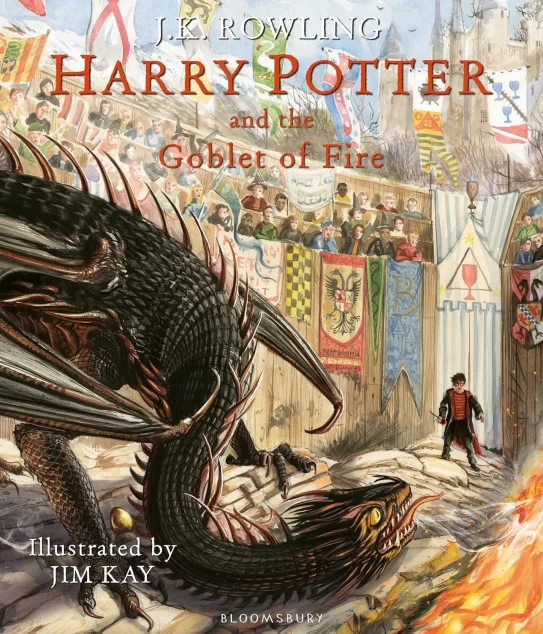 Harry Potter and the Goblet of Fire. Illustrated Edition — Джоан Ролінґ