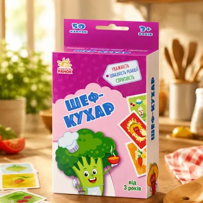 Гралочка-розвивалочка. Шеф-кухар