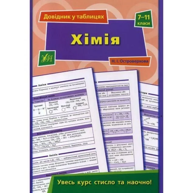 Хімія. Довідник у таблицях. 7–11 класи