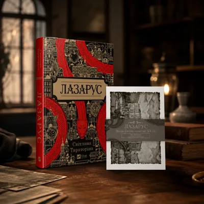 Комплект «Лазарус» (книга та листівки)