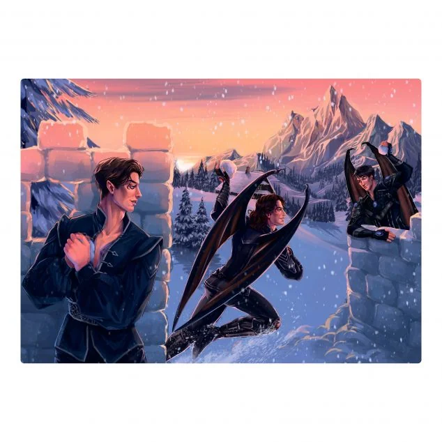 Листівка «Двір холоду і зоряного сяйва» — Сара Джанет Маас