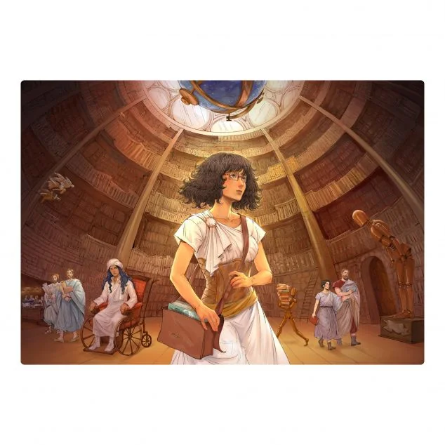 Листівка «Крізь дзеркала. Пам'ять Вавилона» — Крістелль Дабос