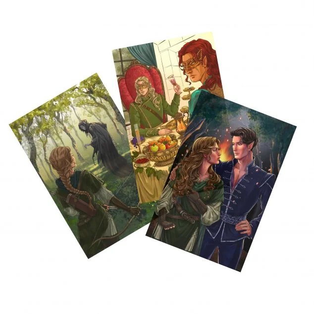 Набір оверлеїв «Двір шипів і троянд» — Сара Джанет Маас