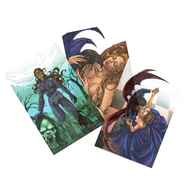 Набір оверлеїв «Двір срібного полум'я» — Сара Джанет Маас