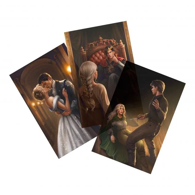 Набір оверлеїв «Трон зі скла» — Сара Джанет Маас