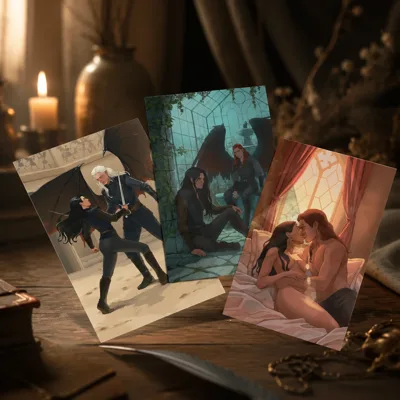 Набір оверлеїв «Змія й крила ночі»