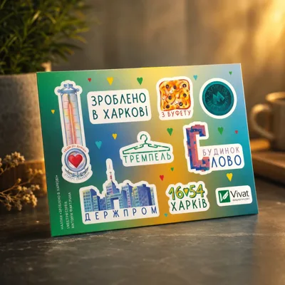 Наліпки «Зроблено в Харкові»