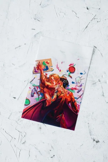 Оверлей «Сцена з фарбами» — Сара Джанет Маас