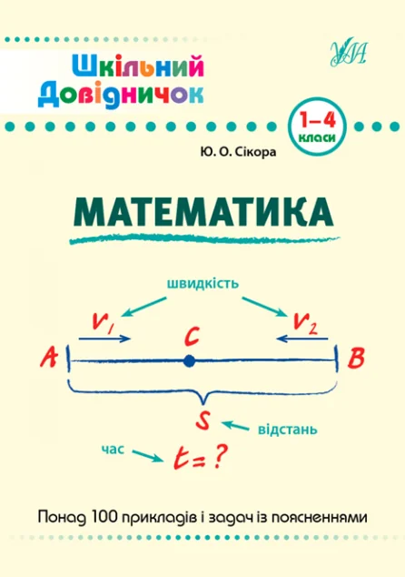 Шкільний довідничок. Математика. 1-4 класи — Юлія Сікора