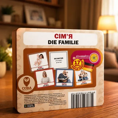 Сім'я / Die Familie. 17 карток