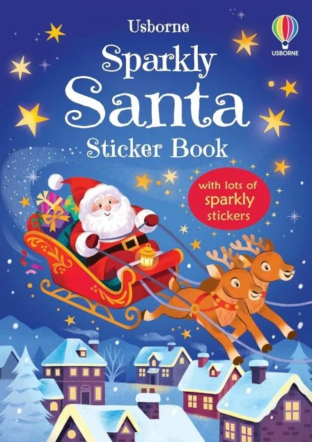 Sparkly Santa. Sticker Book — Аліса Бічем
