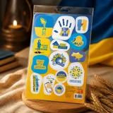 Стікери I am Ukrainian. Made in Ukraine — фото 1