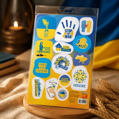 Стікери I am Ukrainian. Made in Ukraine