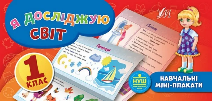 Я досліджую світ. Навчальні міні-плакати. 1 клас — Юлія Сікора