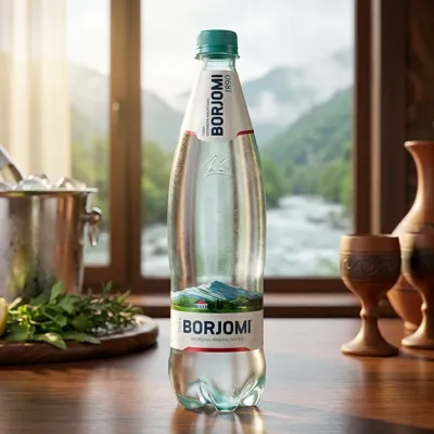 Вода мінеральна Borjomi газована 0,75л