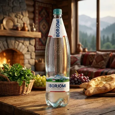 Вода мінеральна Borjomi газована 1,25л