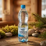 Вода мінеральна Карпатська джерельна негазована 0,5л — фото 1