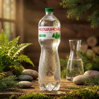 Вода мінеральна Моршинська слабогазована 1,5л