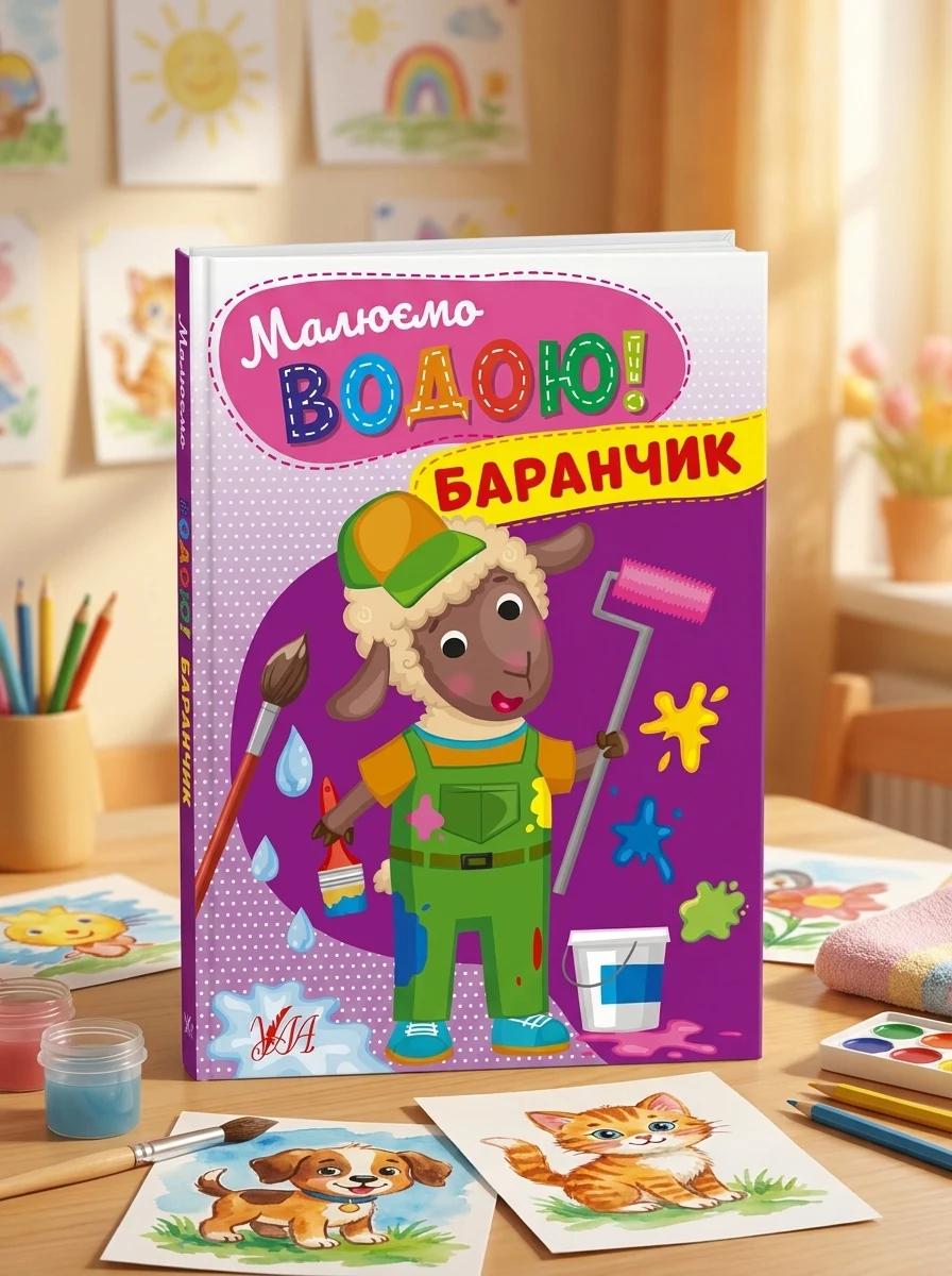 Водні розмальовка Малюємо водою! Баранчик 22864