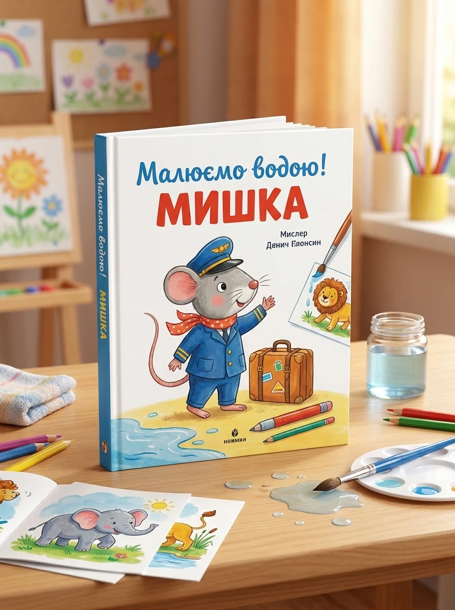 Водні розмальовка Малюємо водою! Мишка 22869