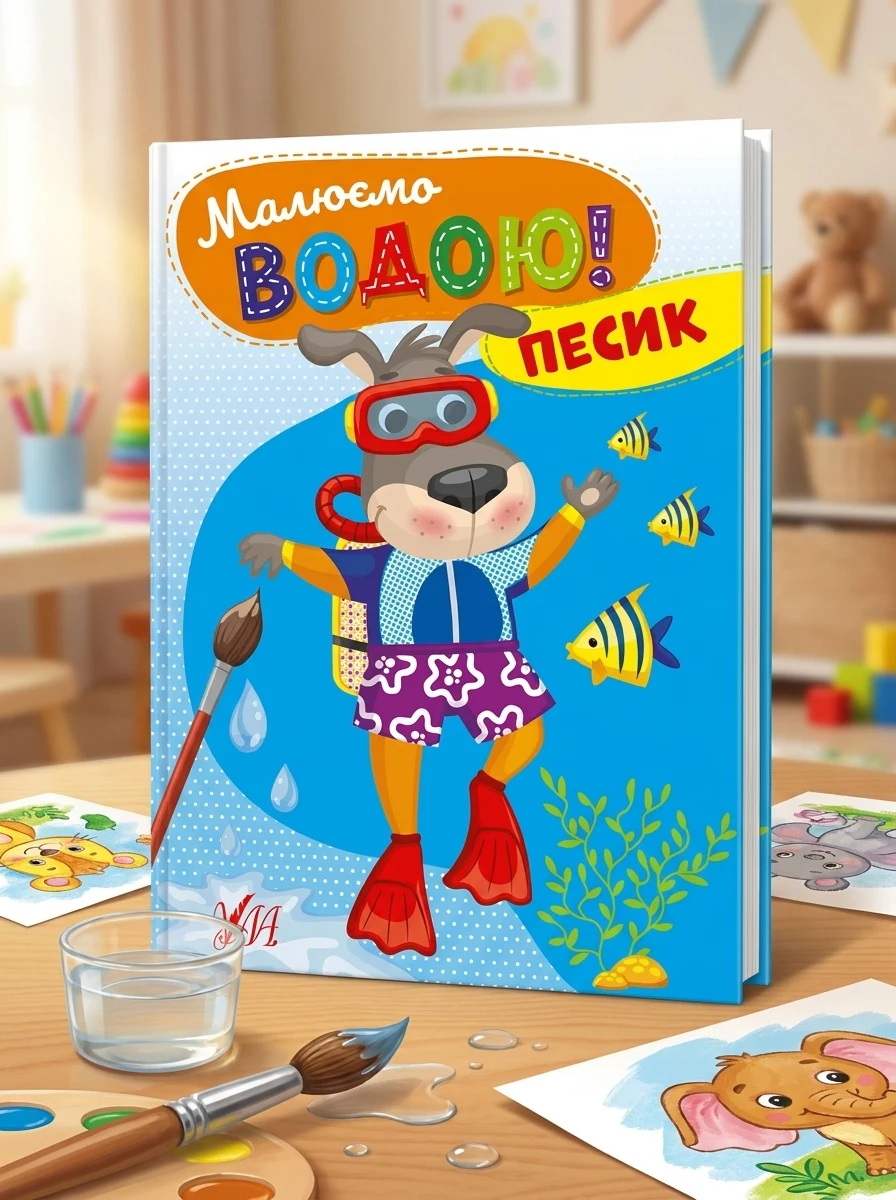 Водні розмальовка Малюємо водою! Песик 22871