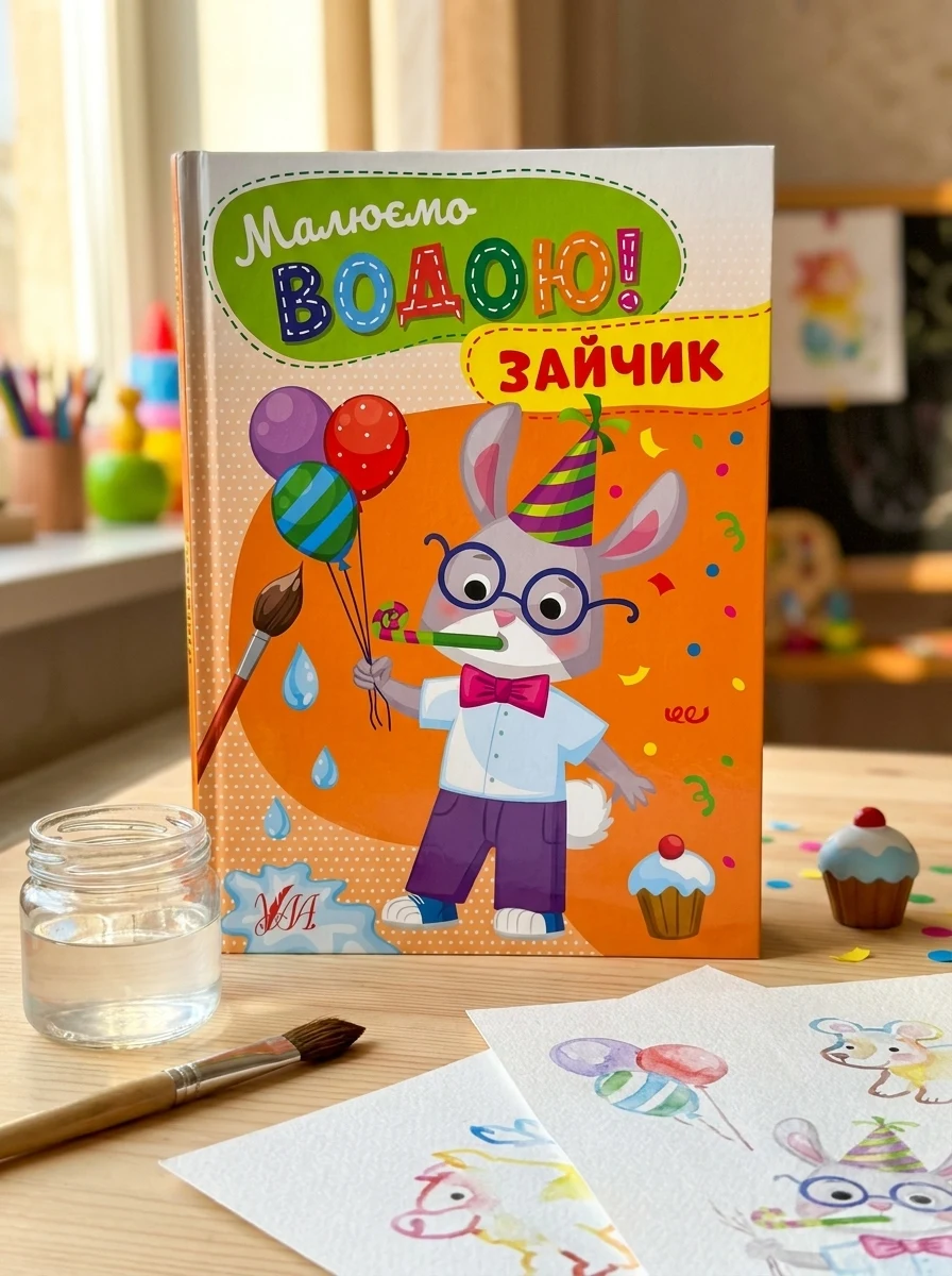 Водні розмальовка Малюємо водою! Зайчик 22866