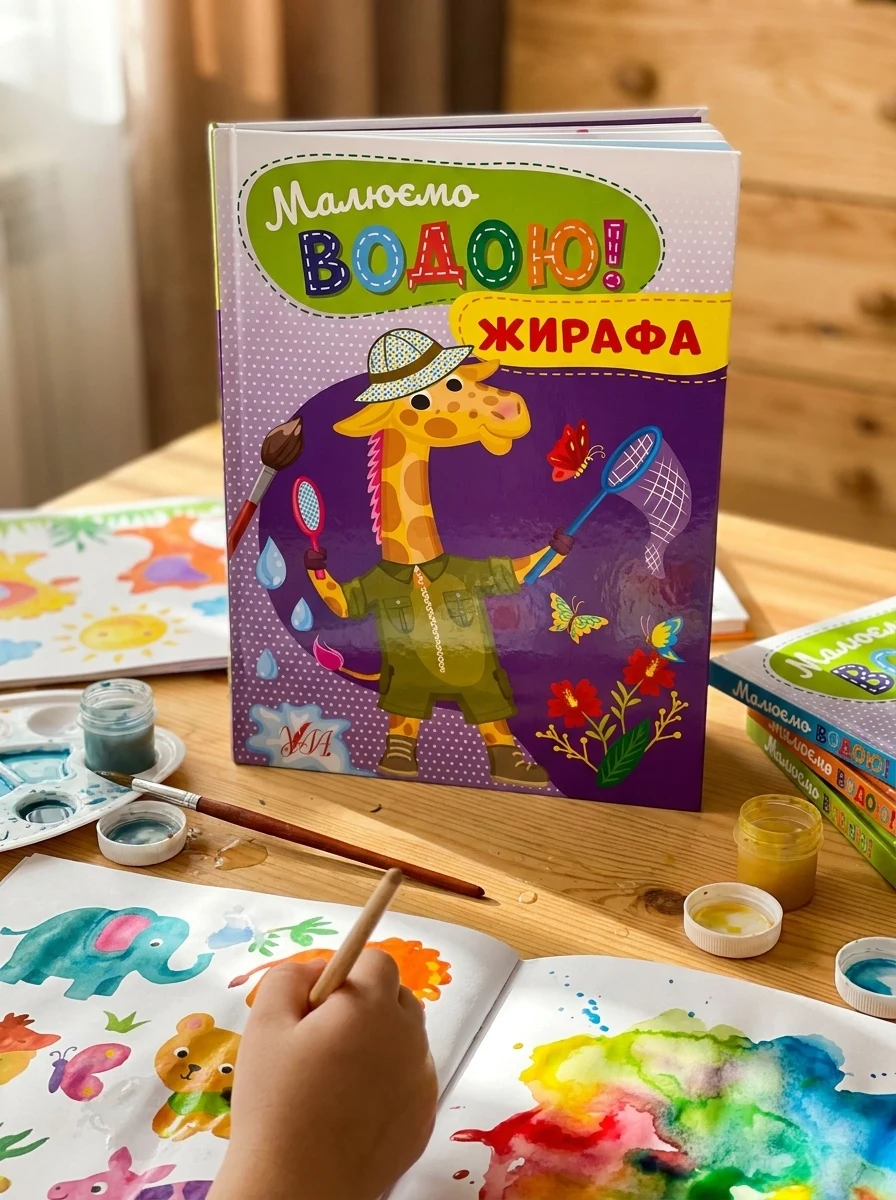 Водні розмальовка Малюємо водою! Жирафа 22865