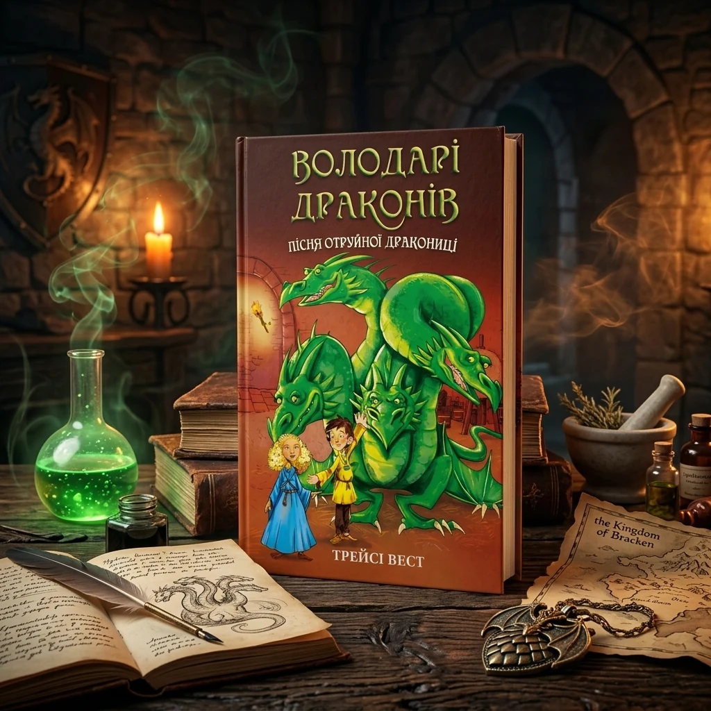 Володарі драконів. Книга 5. Пісня Отруйної дракониці — Т. Вест