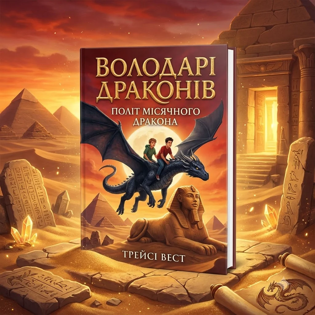 Володарі драконів. Книга 6. Політ місячного дракона — Т. Вест