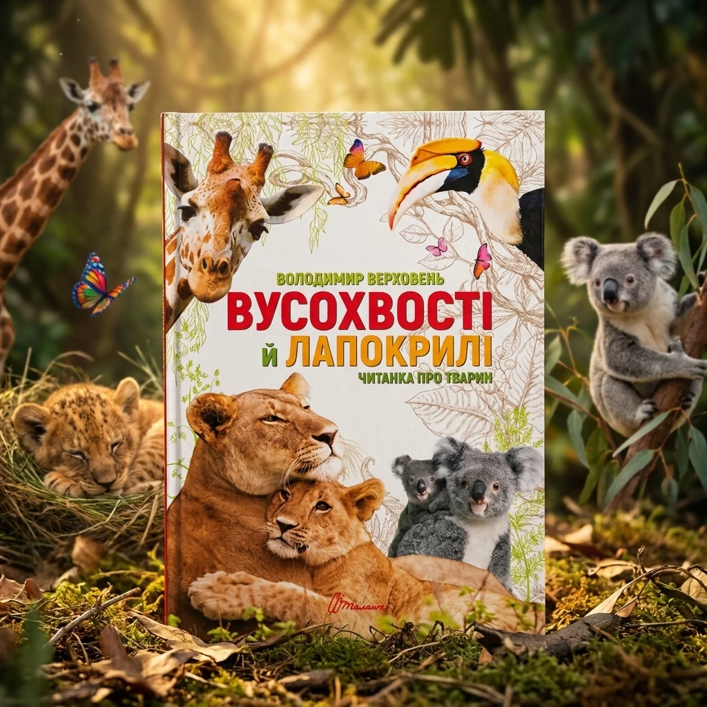 Вусохвості й лапокрилі. Читанка про тварин