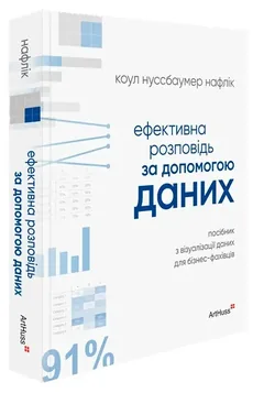 Ефективна розповідь за допомогою даних. Посібник з візуалізації даних для бізнес-фахівців. ArtHuss — фото 2