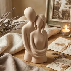 Фігурка керамічна "Ніжність любові" 17 см — фото 1