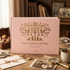Фотоальбом А4 "Моє родинне дерево" рожевий — фото 1