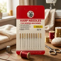 Голка для швейних машин Harp Needles №90 (наб.10шт) — фото 1