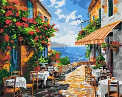 Картина за номерами 40*50 см "Тихий куточок" акрил — фото 2