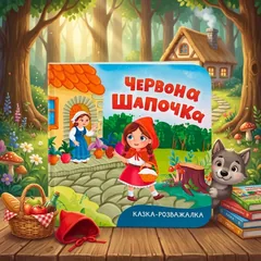 Казка-розважалка. Червона шапочка — фото 1