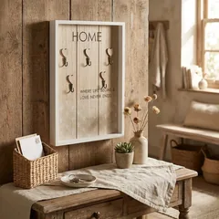 Ключичник "Home" (дерево, 30 * 20см) — фото 1