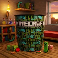 Кошик настільний для сміття Yes Minecraft — фото 1