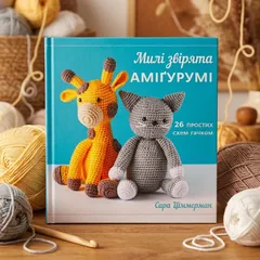 Милі звірята амігурумі. 26 простих схем гачком — фото 1