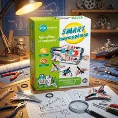 Набір для експериментів. SMART конструктор. Авіаційна катапульта. 8+ Ранок — фото 1