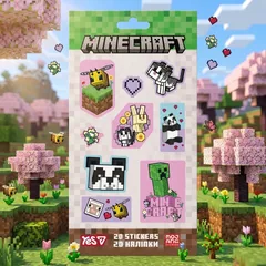 Наліпки дитячі "Minecraft Spring" 13*15 см Yes — фото 1