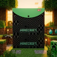 Папка на кнопці В5 "Minecraft Creeper" YES — фото 1