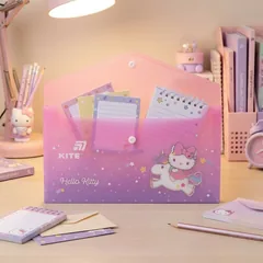 Папка на кнопці В6 "Hello Kitty" Kite — фото 1