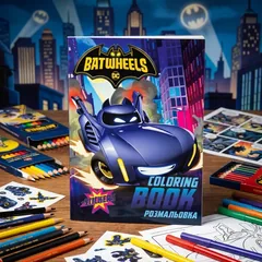 Розмальовка А4 16 сторінок "Batman: Batwheels" — фото 1