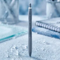 Ручка кулькова 0,7 мм чорна Pentonic Frost BRT — фото 1