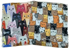 Сумка-шопер "Коти" 34*39 см, бавовна з двома ручками — фото 2