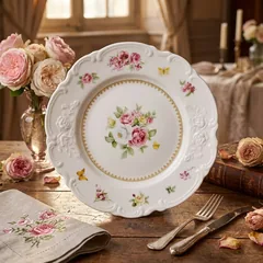 Тарілка Chateau Roses Collection 20 см — фото 1