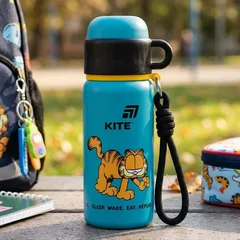 Термос 500 мл Garfield з трубочкою Kite — фото 1